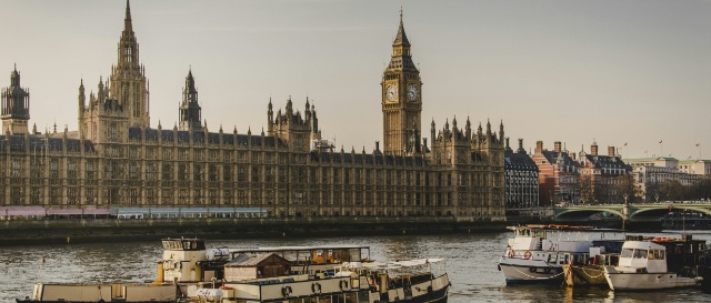 Het Palace of Westminster in Londen